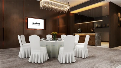 Taplak Meja Jacquard Dicelup Benang Hotel